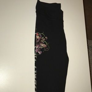 Ed Hardy Calf Length leggings